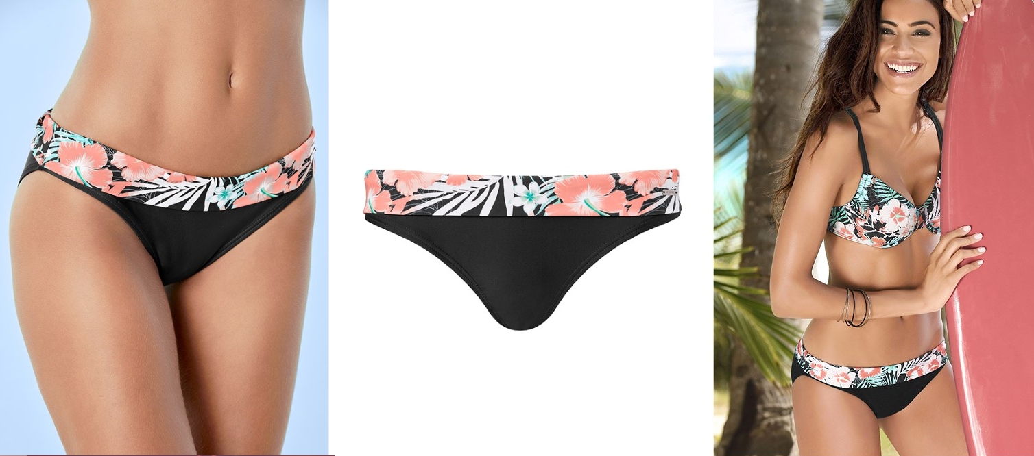 

Chiemsee Bikini Malibu Tropikalny Wzór Dół 38