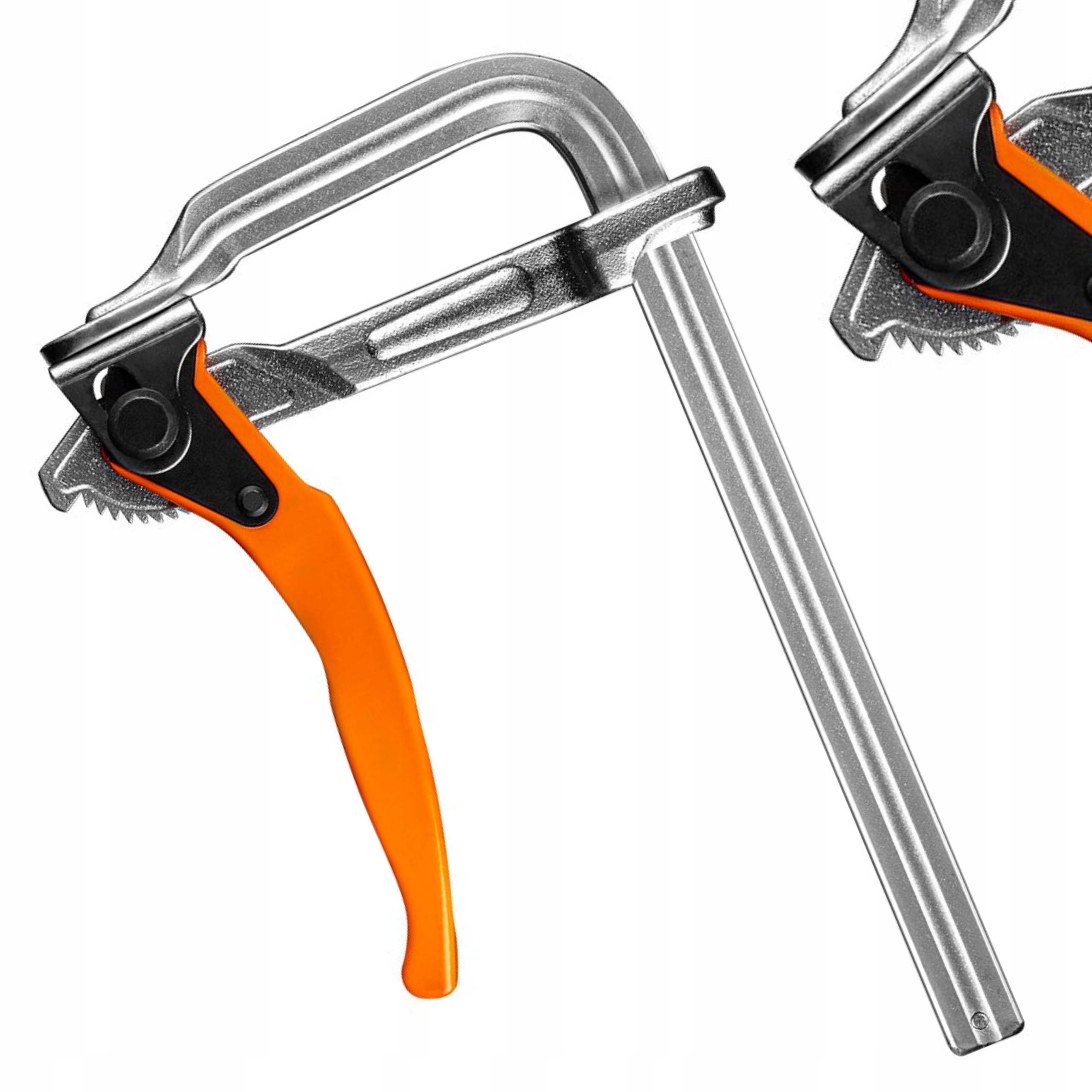 Neo Tools Truhlářská Svěrka 200x120 mm Ocelová Vodicí Lišta 45-220