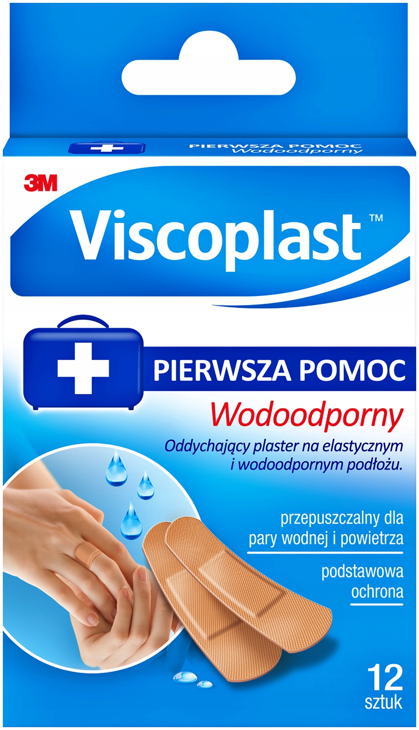 

Viscoplast Plastry Zestaw Wodoodporny 12SZT