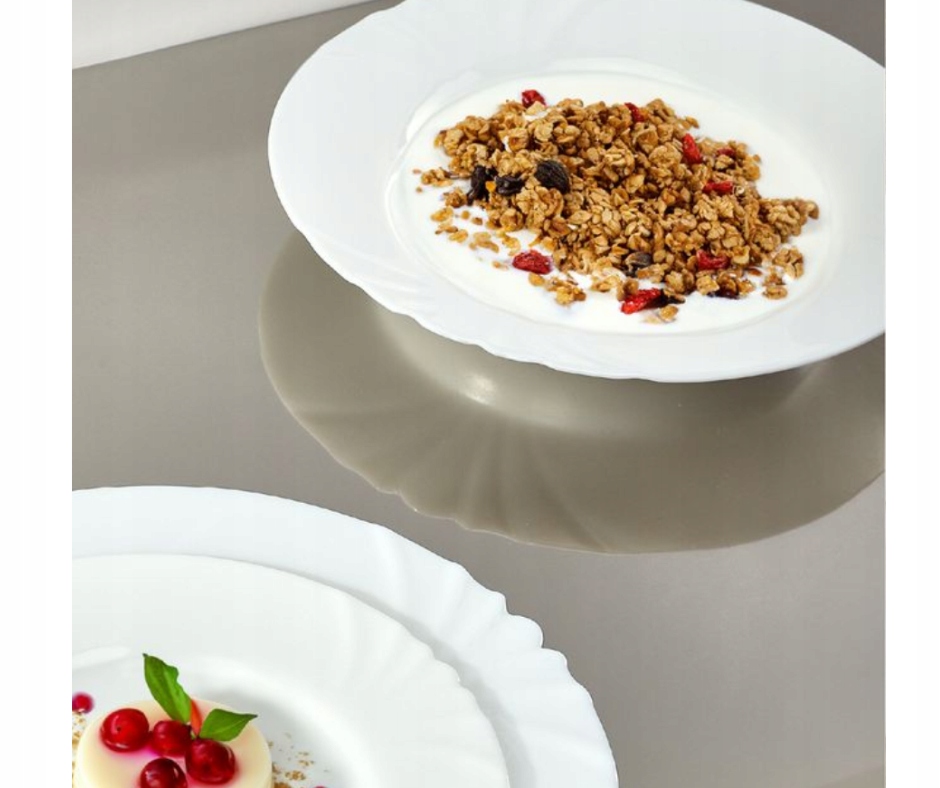 Talerz głęboki 22,5 cm biały Cadix LUMINARC Rodzaj talerza obiadowy głęboki