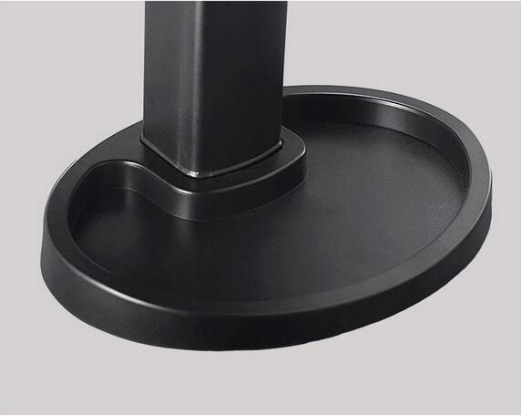 Podświetlane lusterko do makijażu LED czarne Rodzaj stojące