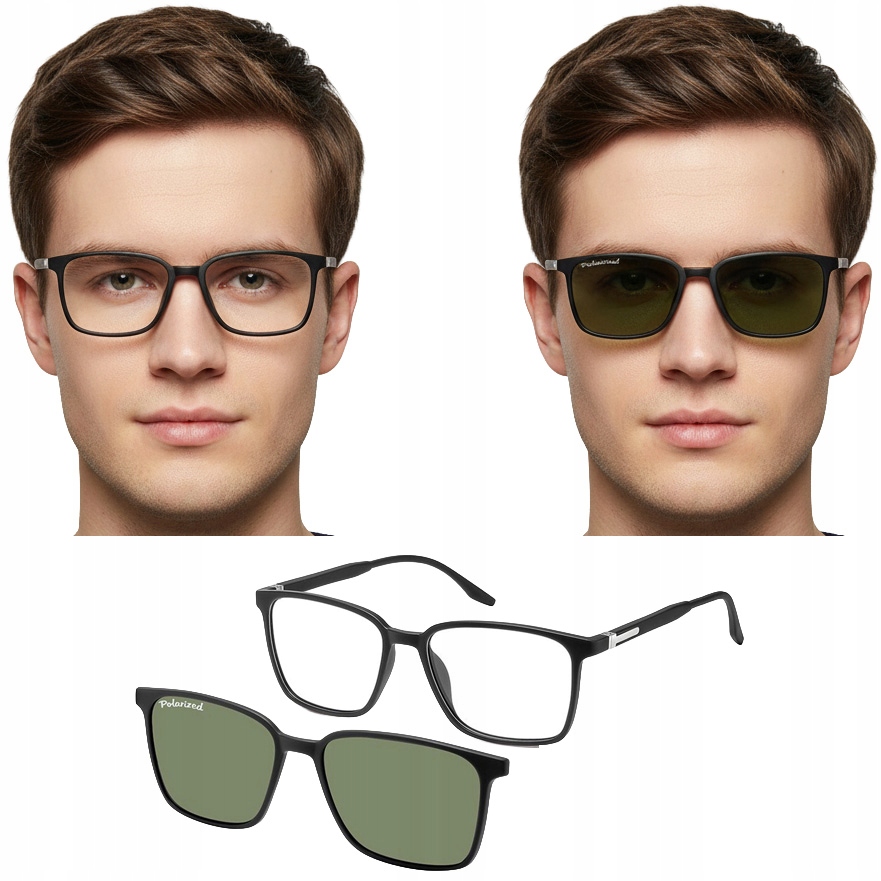 Okulary Oprawki Zerówki Clip On Nakładki Przeciwsłoneczne Uv 400 Montana Ce