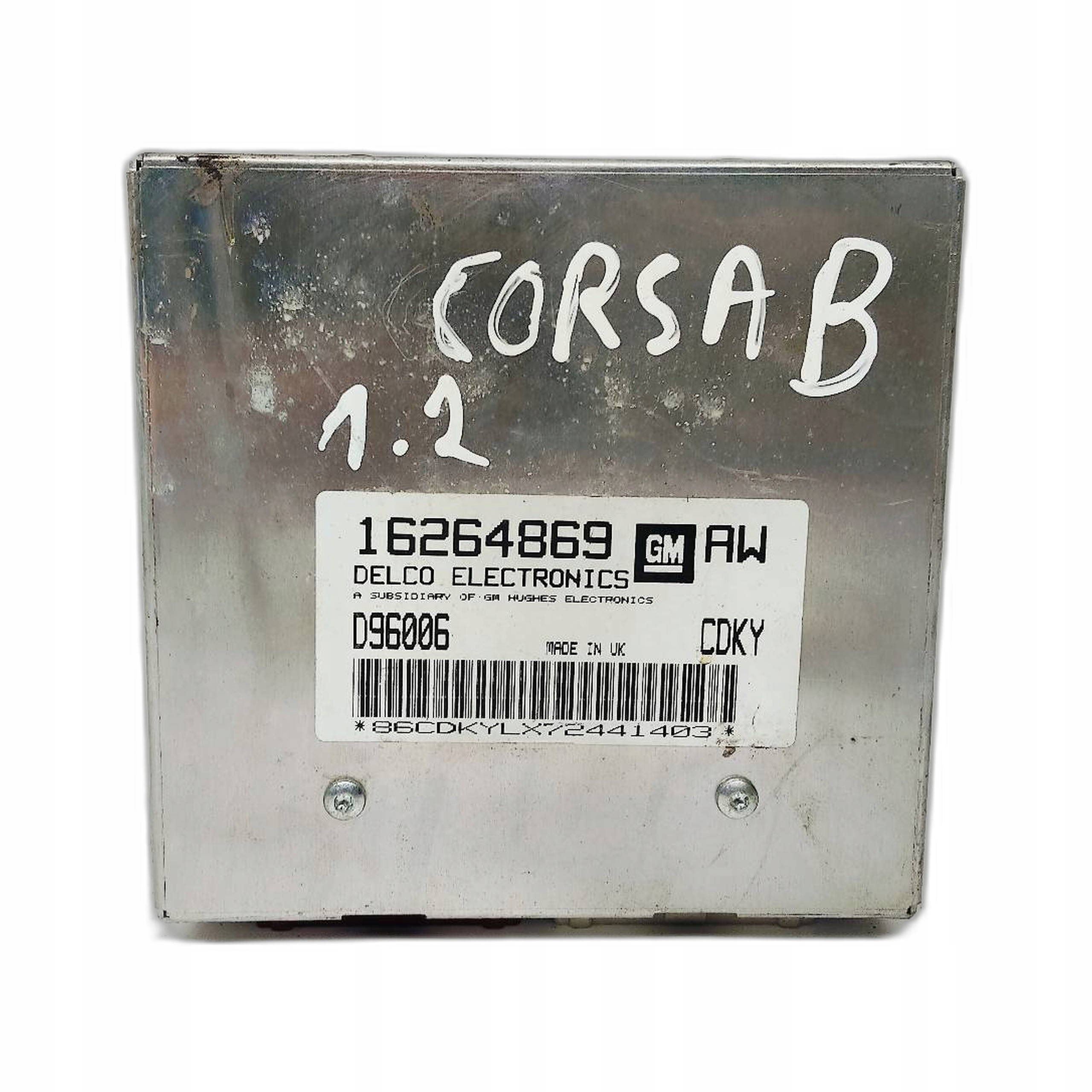 control unit of the engine Opel Corsa B 1.2 B 16264869