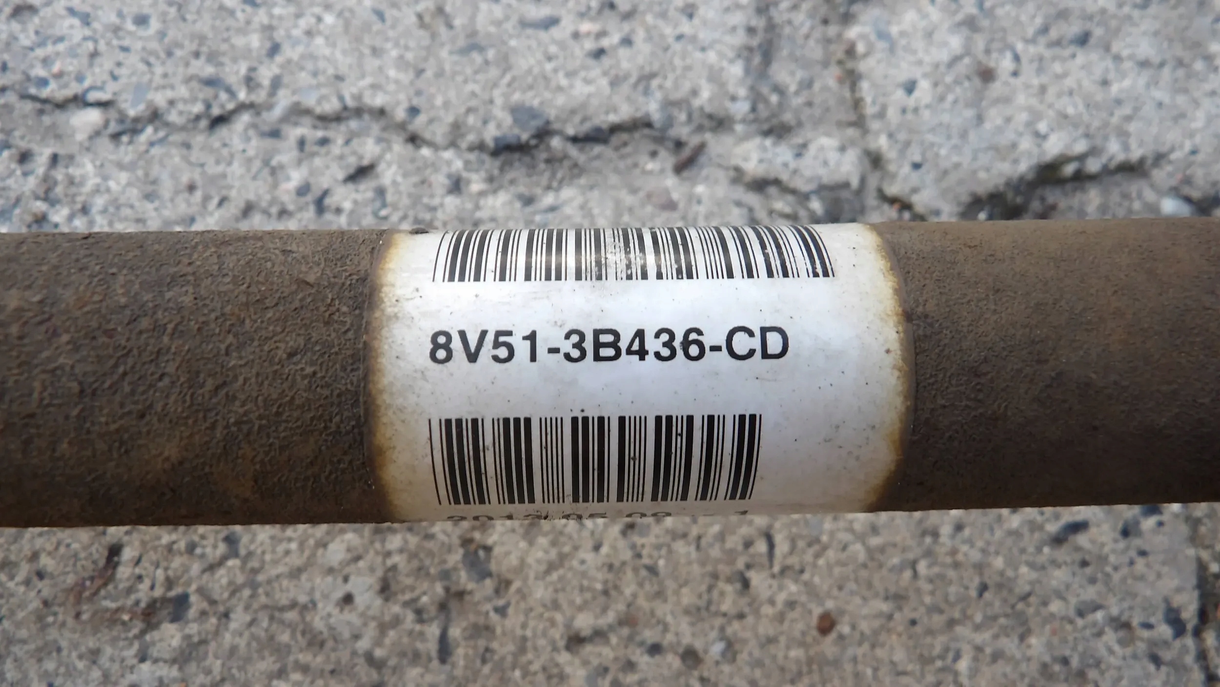 FORD FIESTA MK7 2013 1.6 TDCI semi-axis right