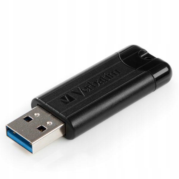 Verbatim Pendrive 16GB Usb-a 3.2PinStripe fekete/black 49316