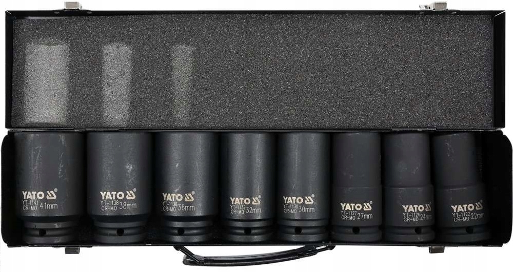 ZESTAW NASADEK GLEBOKICH 8 SZT. YATO YT 1155 Marka Yato