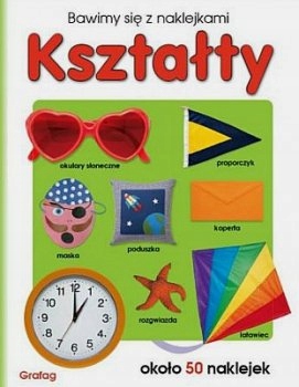 Kształty bawimy się z naklejkami Naklejki