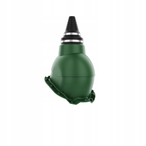 Anténní průchodka pro trapézové plechy T14 Ral 6020 Zelená
