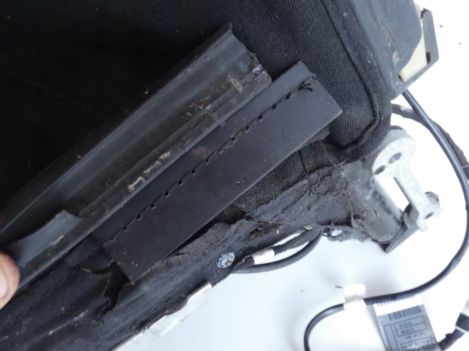 roof MATERIALOWY support SKLADANY side window BMW Z4 E85