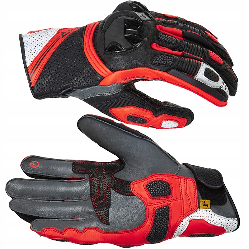 Pánske Motocyklové Rukavice Rebelhorn St-short