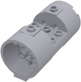 Lego J. Šedý válec Váleček Motor 3x6 30360 Lbg