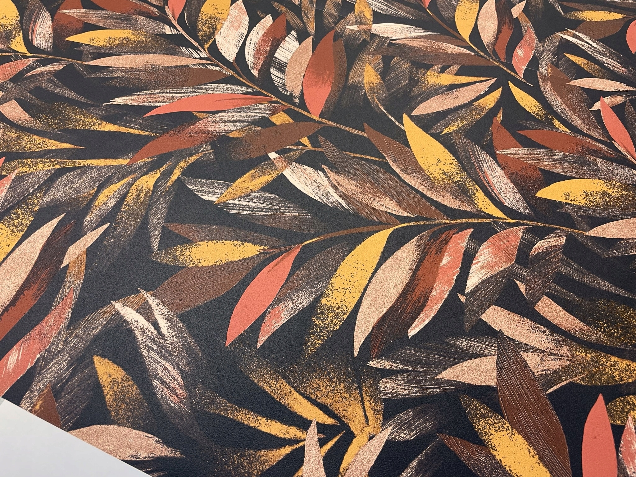 Tapety tapeta LIŚCIE LISTKI BRĄZOWE ŻÓŁTE JESIEŃ Długość 10.05 m