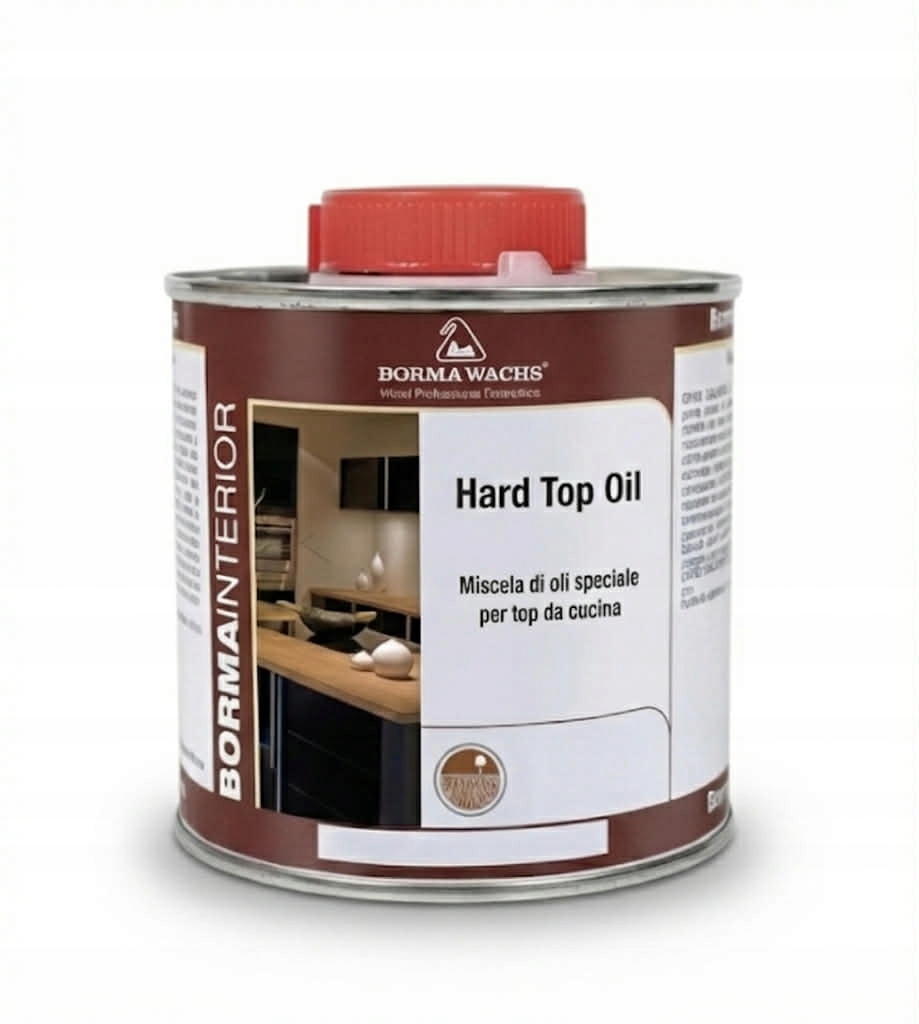 Olej na desky Efekt surového dřeva Borma Wachs Hard Top Oil 500 ml
