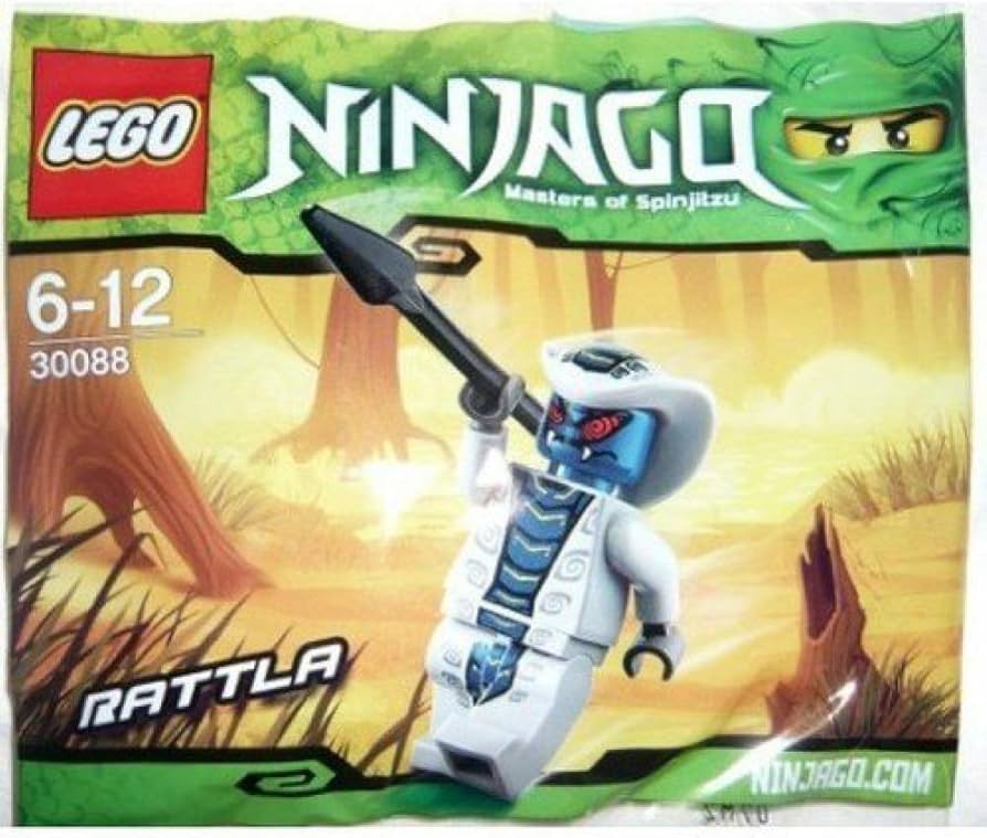 30088 Lego Ninjago Rattla polybag Misb 2012