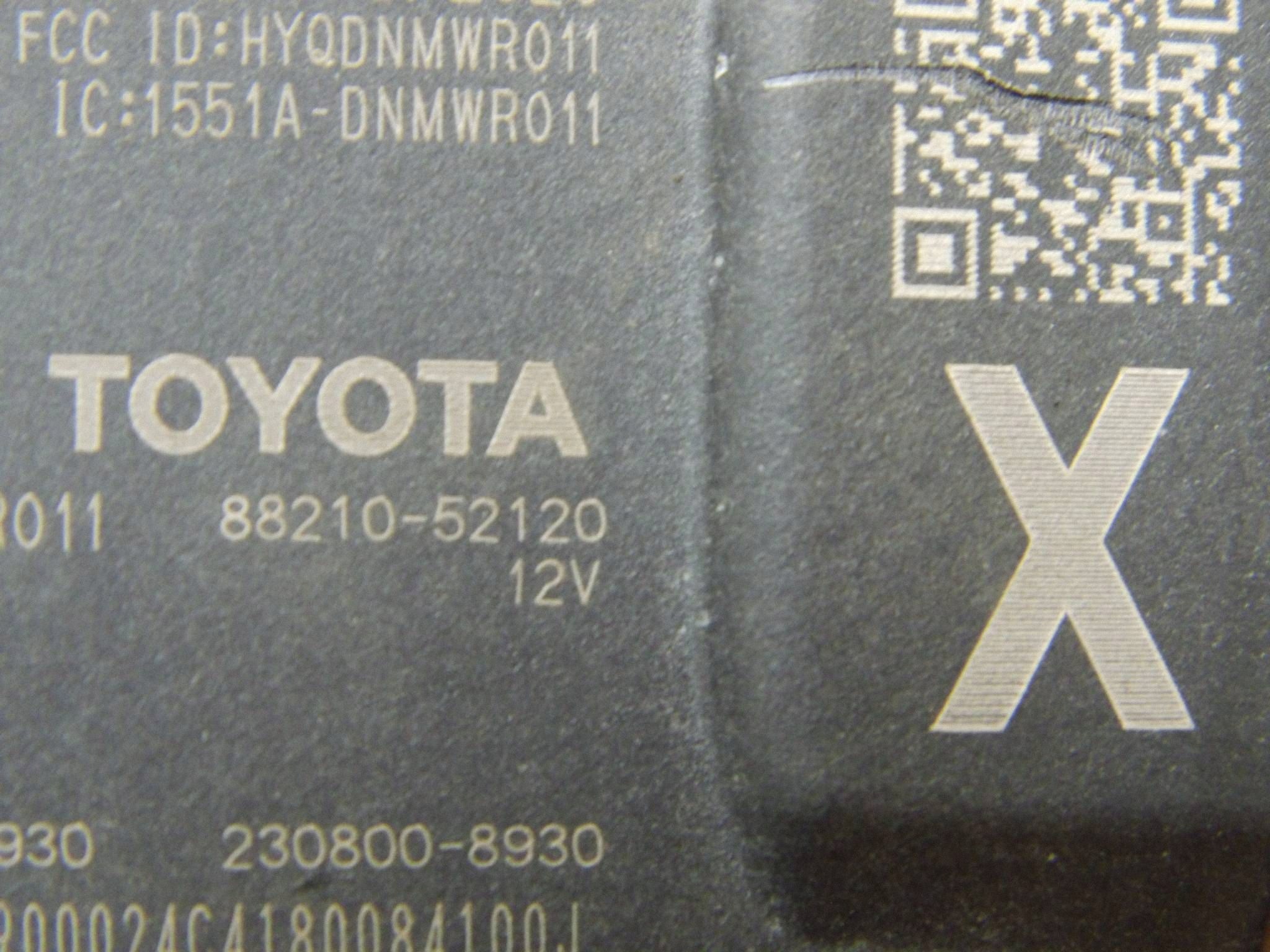 Toyota Yaris Cross module control unit radar sensor DISTRONIC 88210-52120