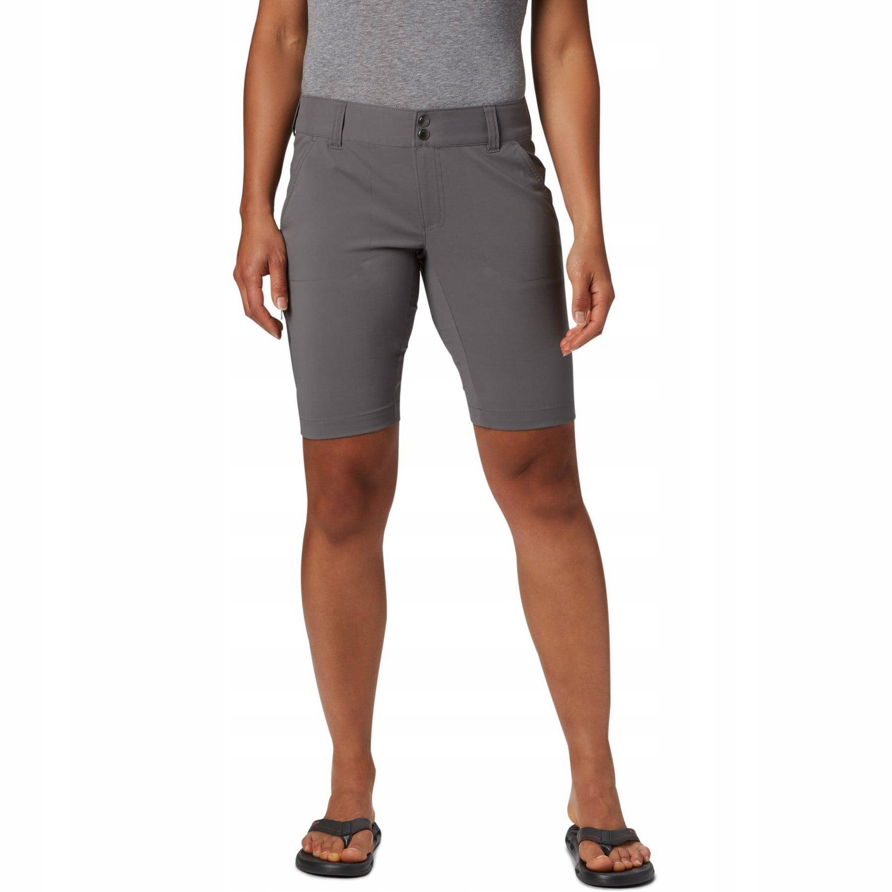 Columbia Dámské Kraťasy Saturday Trail Long Short City Grey