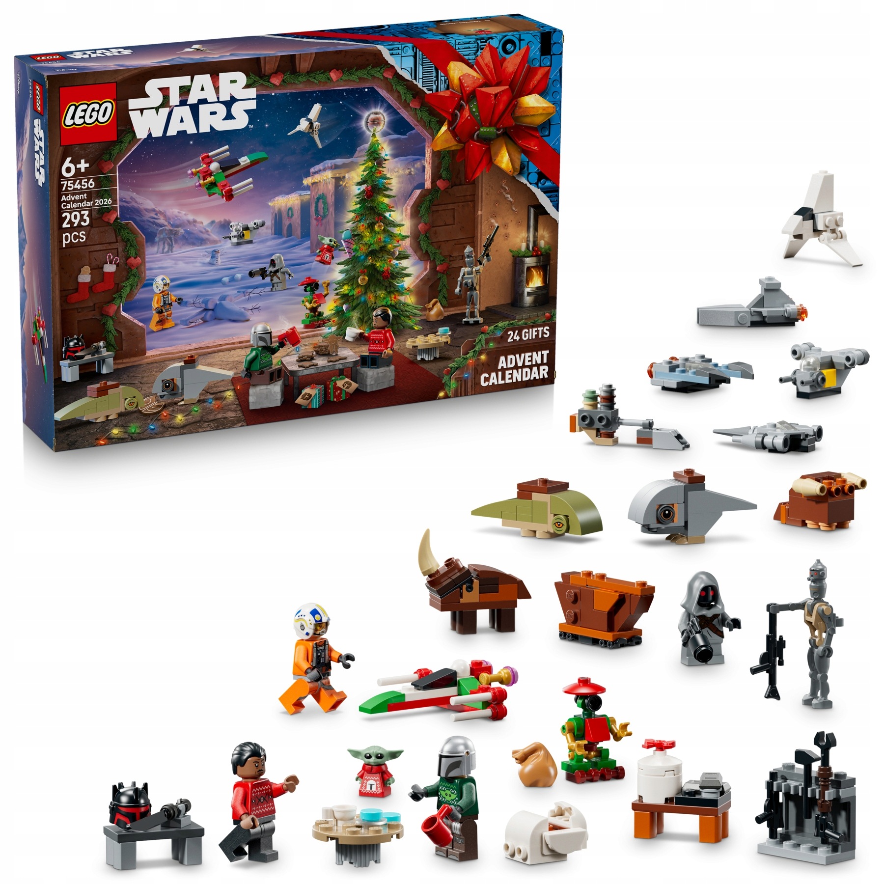 Lego Star Wars 75456 Adventní kalendář 2026 Mandalorian Figurky Stavebnice