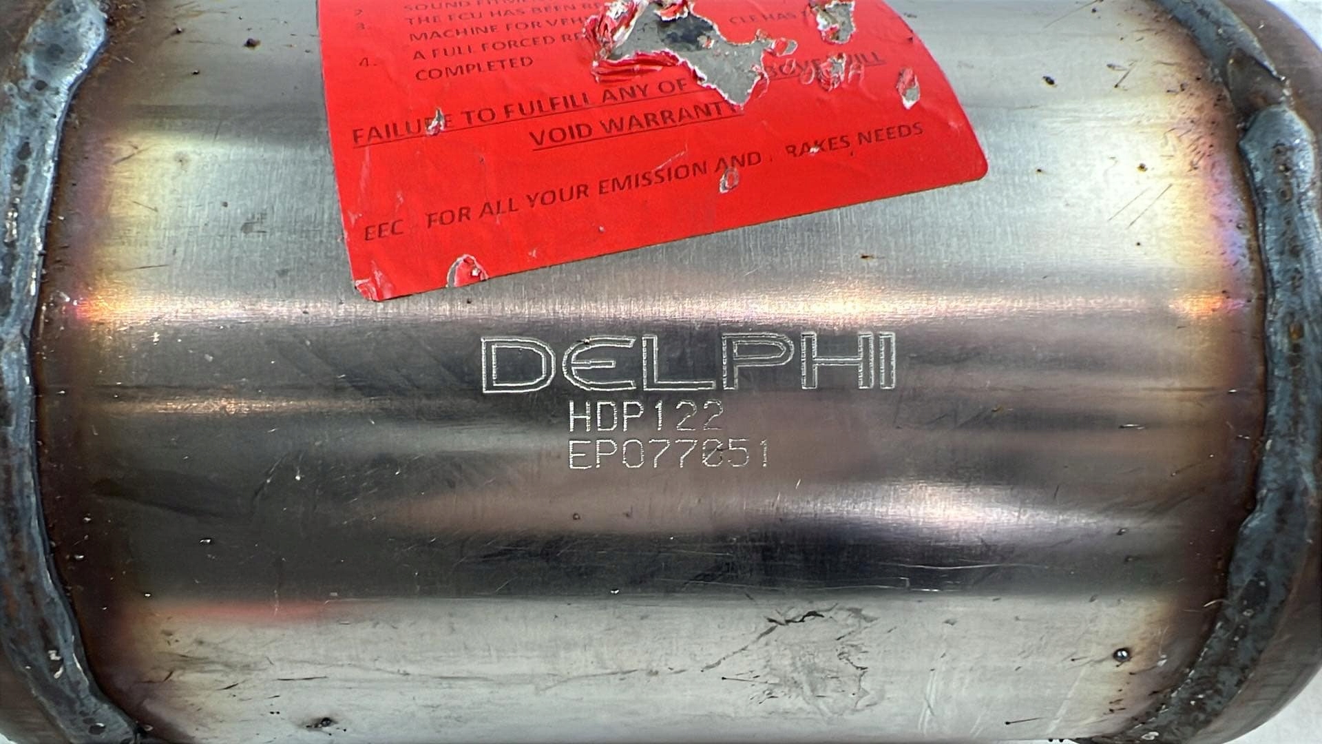 Delphi HDP122 фильтр твердых частиц opel MERIVA