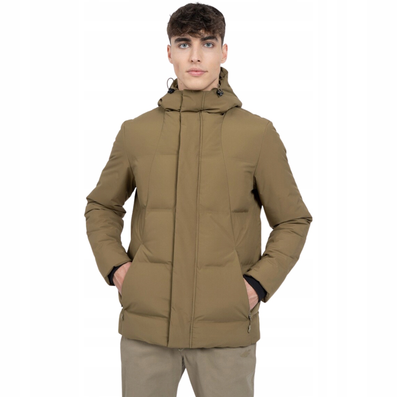 Pánská bunda 4F hnědá H4Z22 KUMP007 74S 2XL