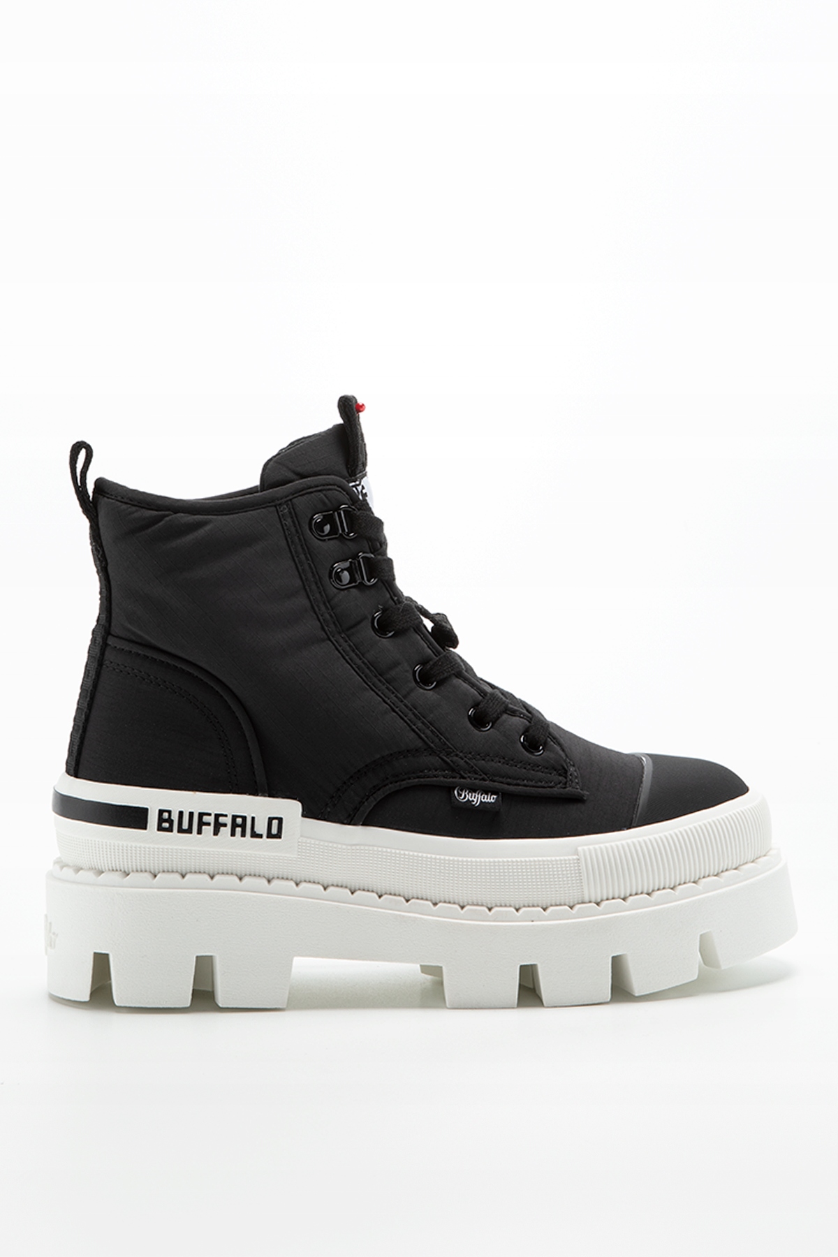 Dámská obuv na platformě veganská Buffalo Raven Vegan Nylon 16222 40