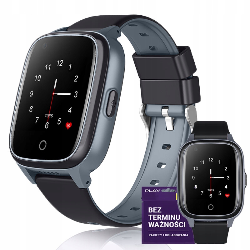 SMARTWATCH ZEGAREK TELEFON DLA DZIECI ROZMOWY SMS POLSKIE MENU GPS 4G