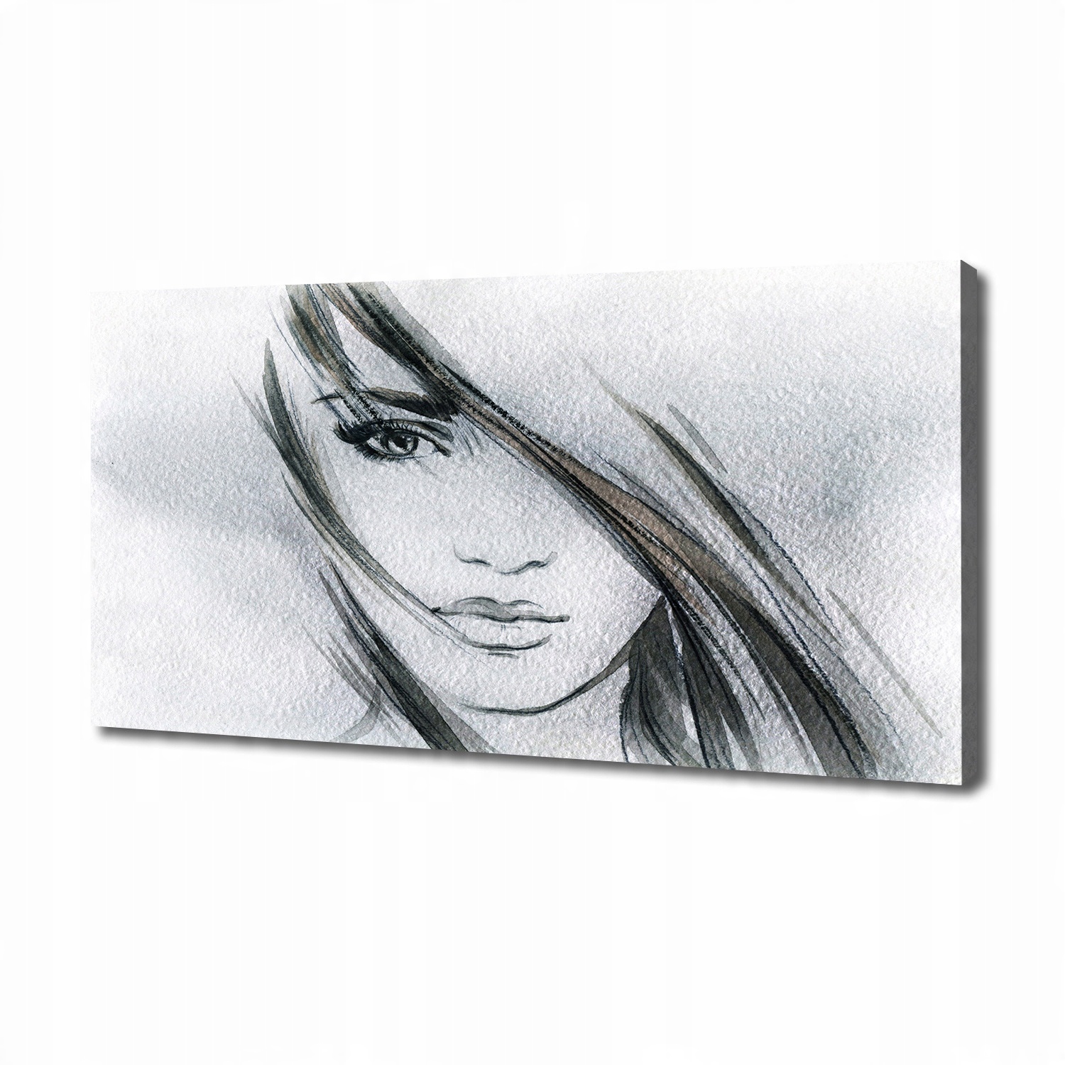 

Foto obraz na płótnie Portret kobiety 140x70 cm