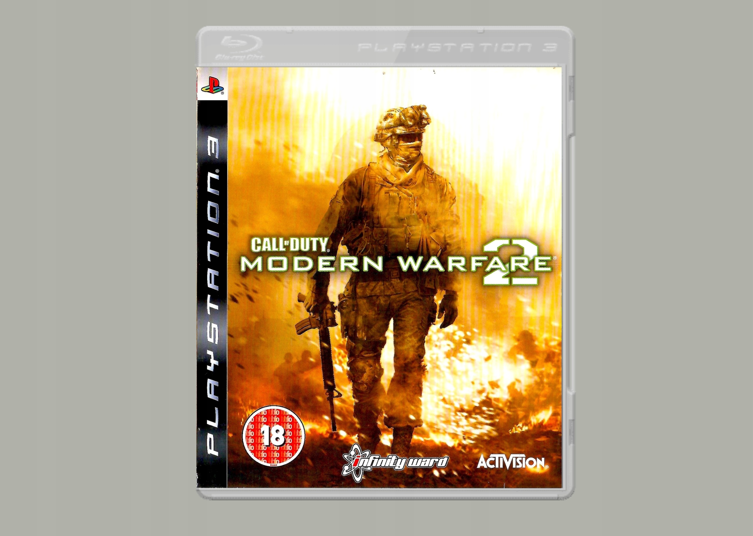PS3 CALL OF DUTY MODERN WARFARE 2 II COD MW2 łap za KARABIN i poznaj WOJNĘ Wersja językowa Angielska Angielska - dialog Angielska - napisy