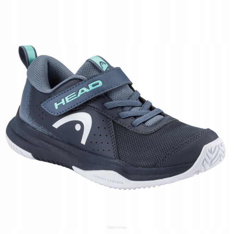 Buty tenisowe Head Sprint Strap 4.0 juniorskie granatowe 27
