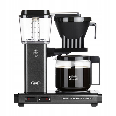 Ekspres Przelewowy Zaparzacz do Kawy Moccamaster Kbg 741 Select Stone Grey