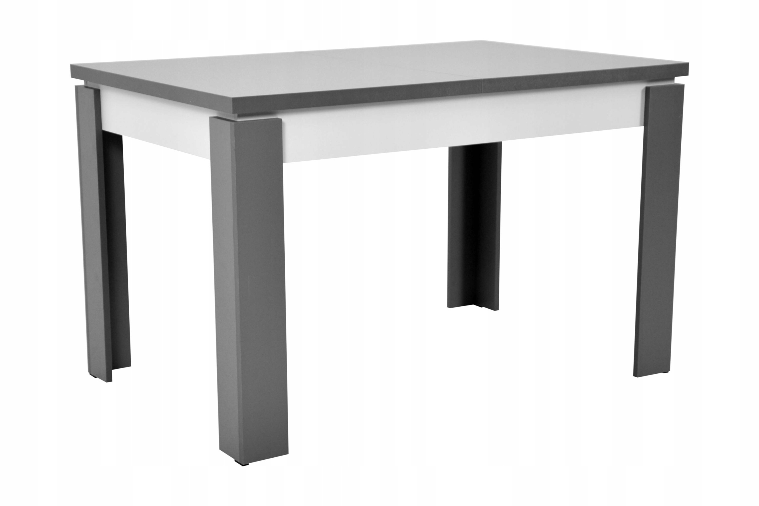 

Stół Laminowany 80x120 Rozkładany do 160 cm Szary