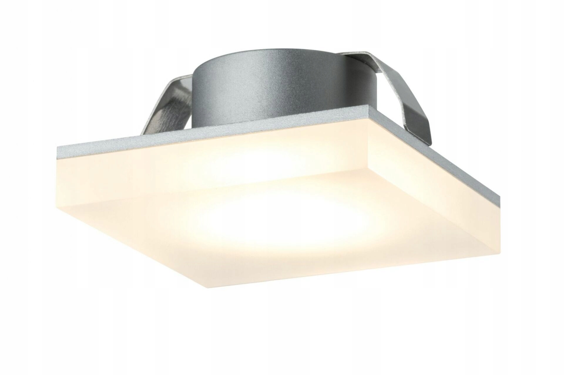 Paulmann Fleecy Led vstavané svietidlo, sada 3 ks, teplá biela, satin, 3x1,3W