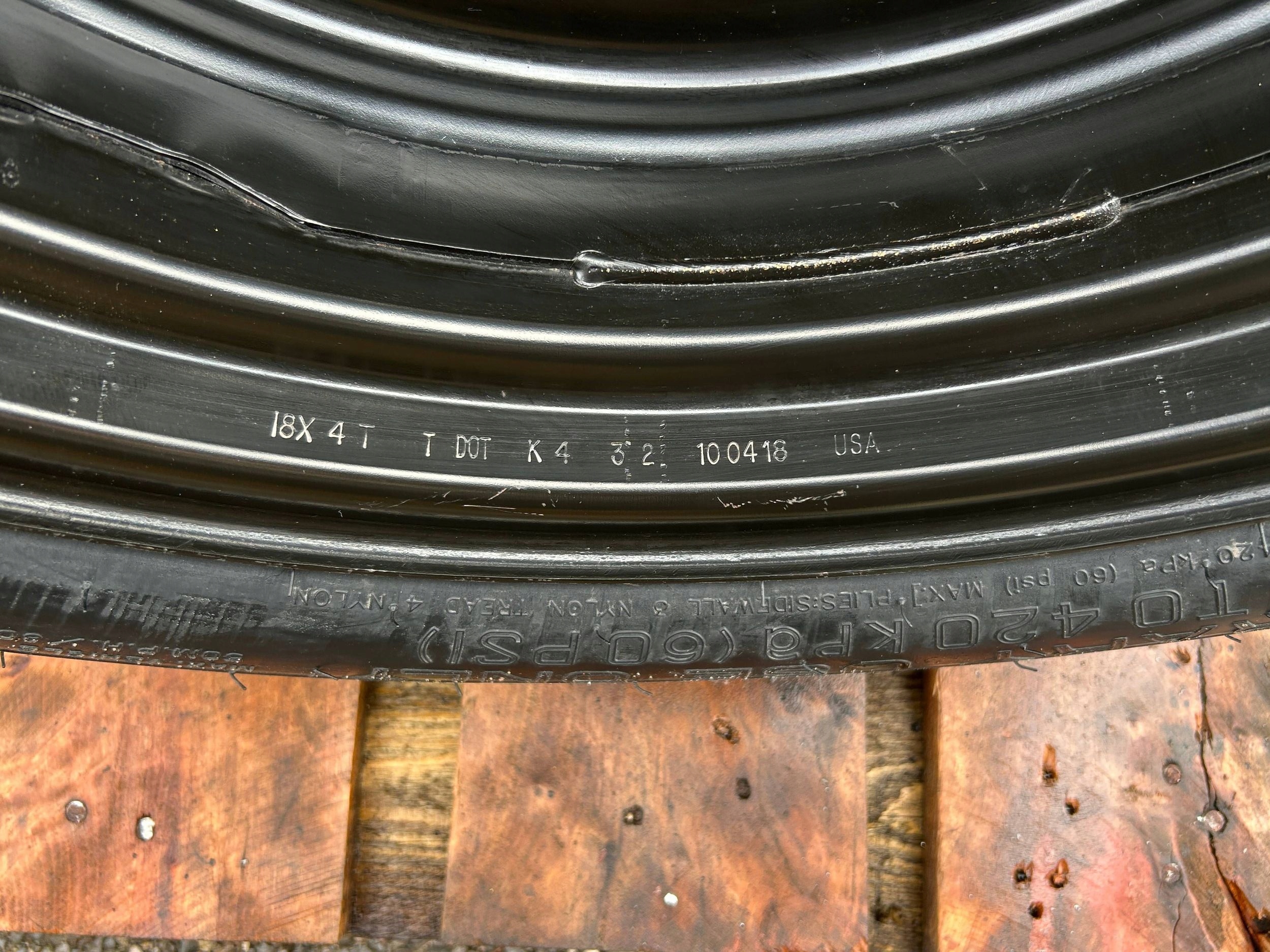 wheel spare spare 165/70/18 Ford Explorer Flex 2011
