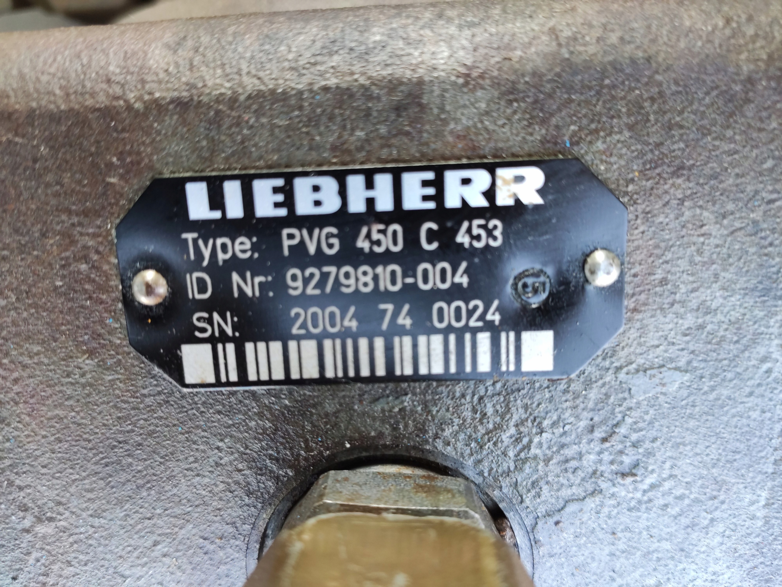 REDUKTOR PRZEKŁADNIA LIEBHERR PVG 450C 453 REGEN. Producent części Liebherr