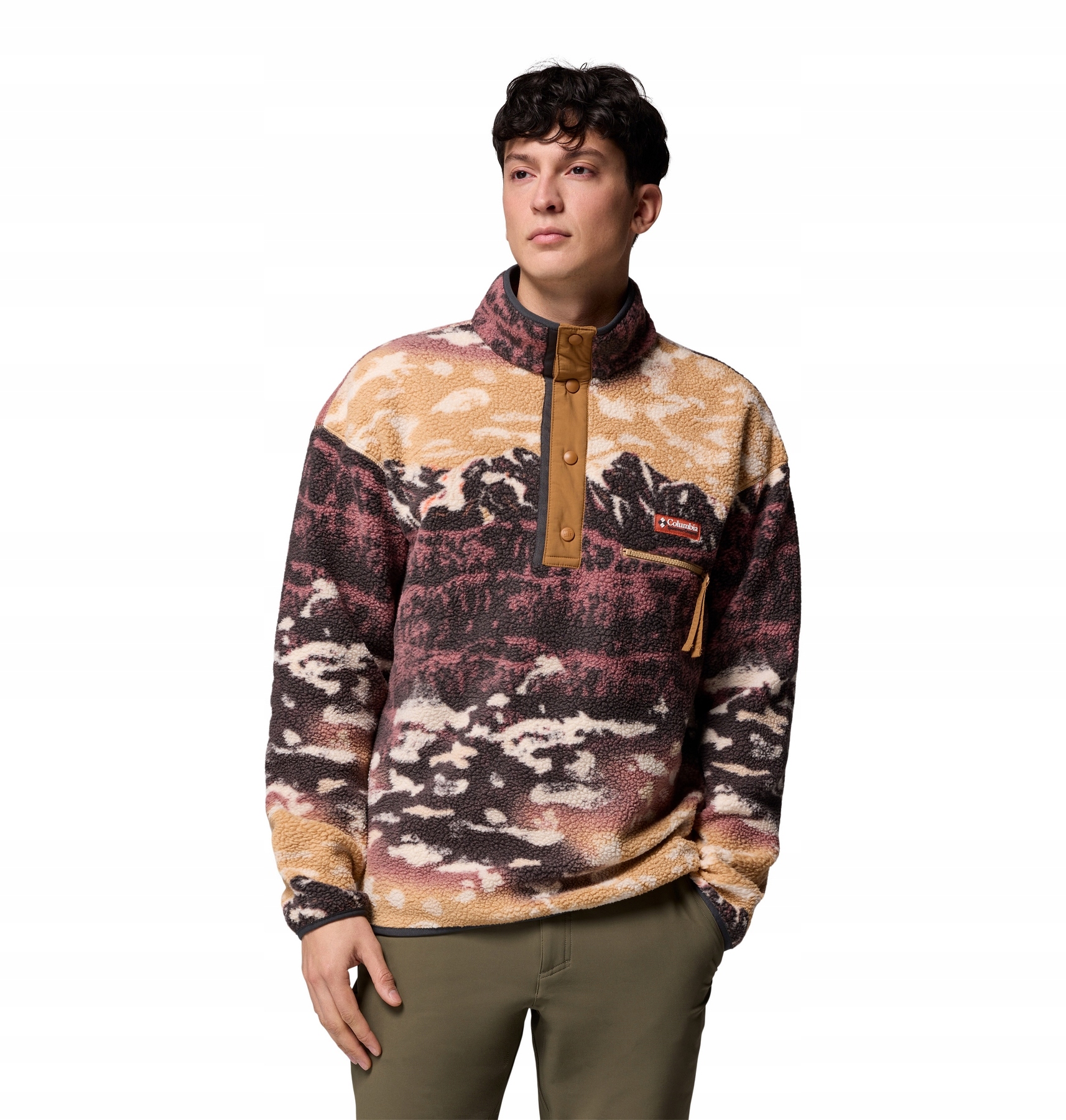 Polar męski Columbia Helvetia II wielokolorowy 2098461225 r XL