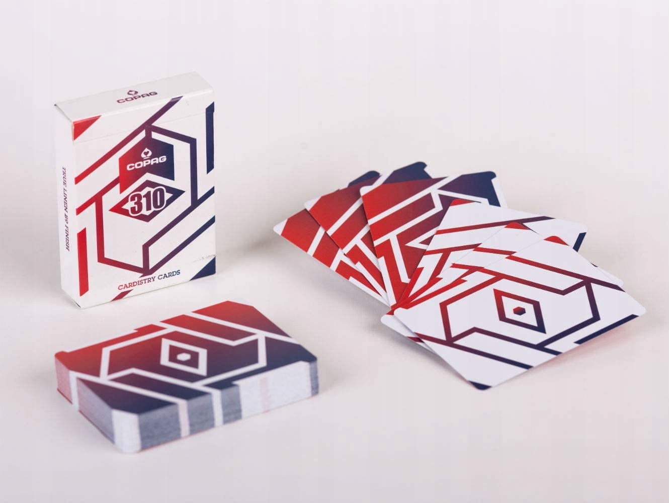 Karty Copag 310 Alpha Edition Cardistry czerwone
