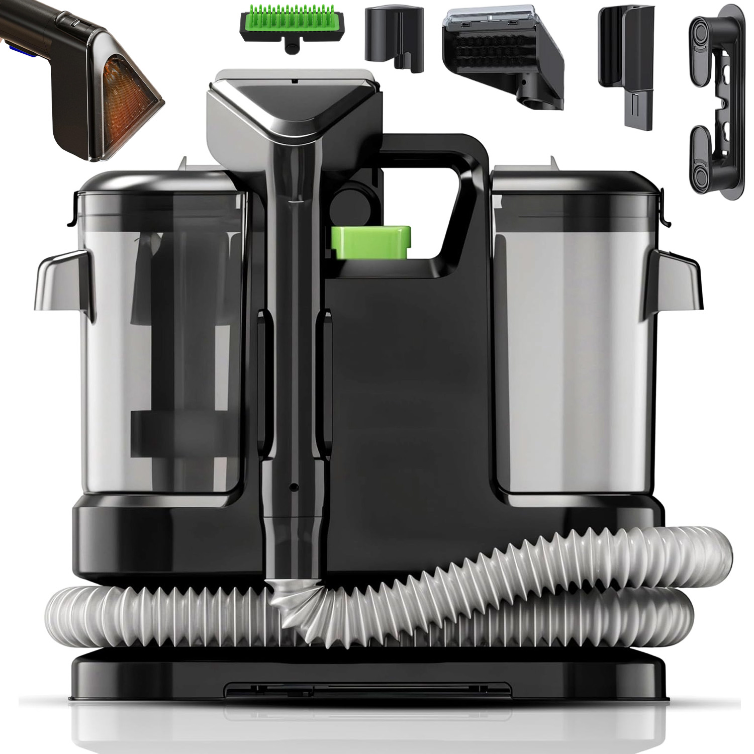 Vysavač Prací Nádrž 1800 ML Čistá Voda 800 ML Špinavá Voda 450 W