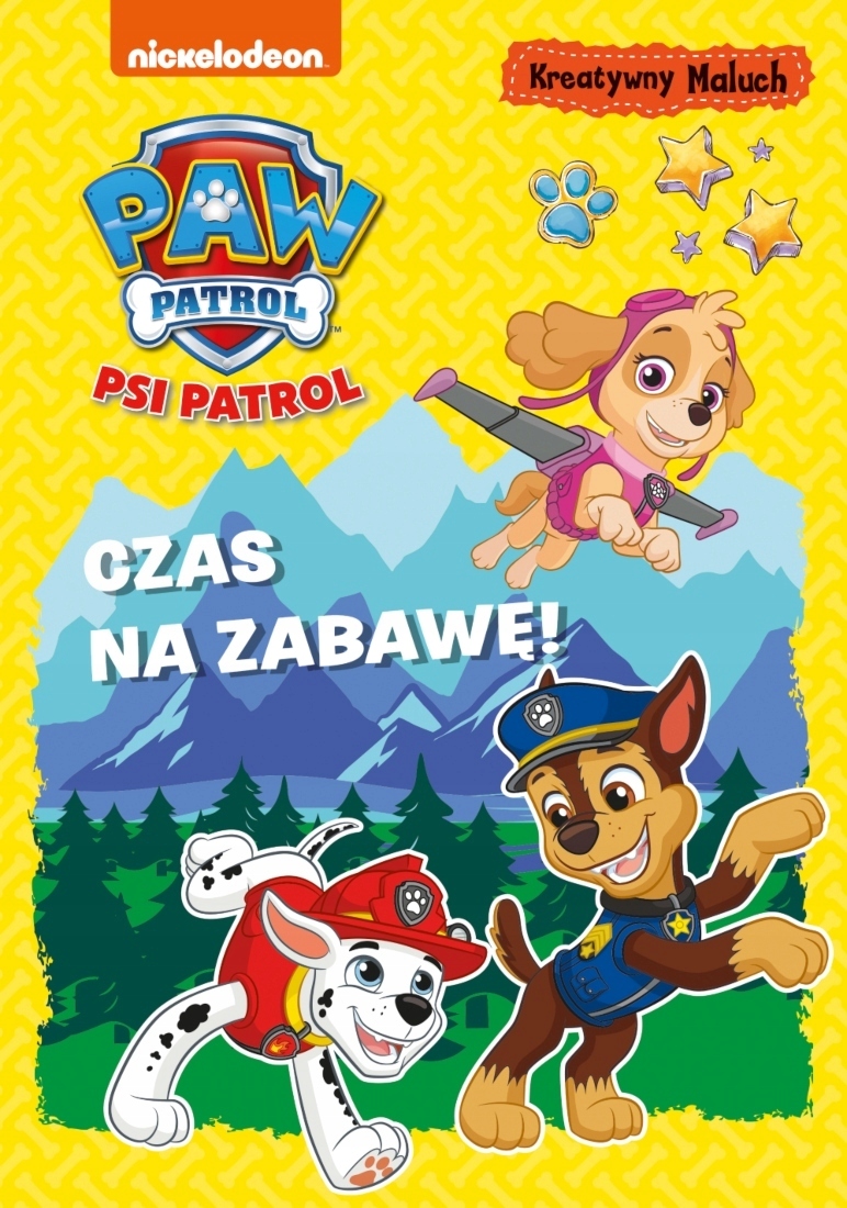 

Psi Patrol Kreatywny Maluch Zagadki Naklejki