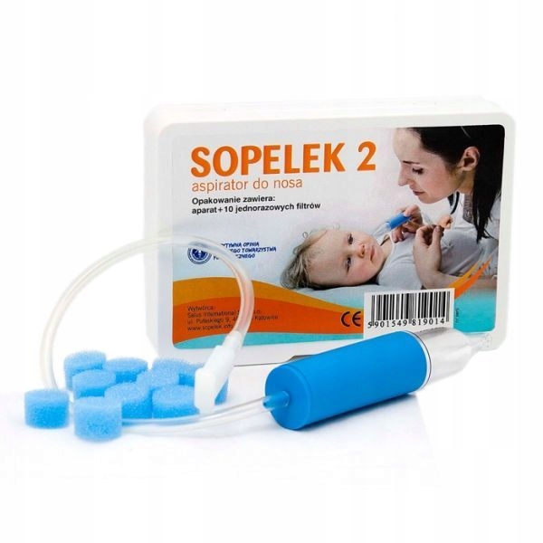 

Aspirator Do Nosa Sopelek 10 Filtrów Odciągacz