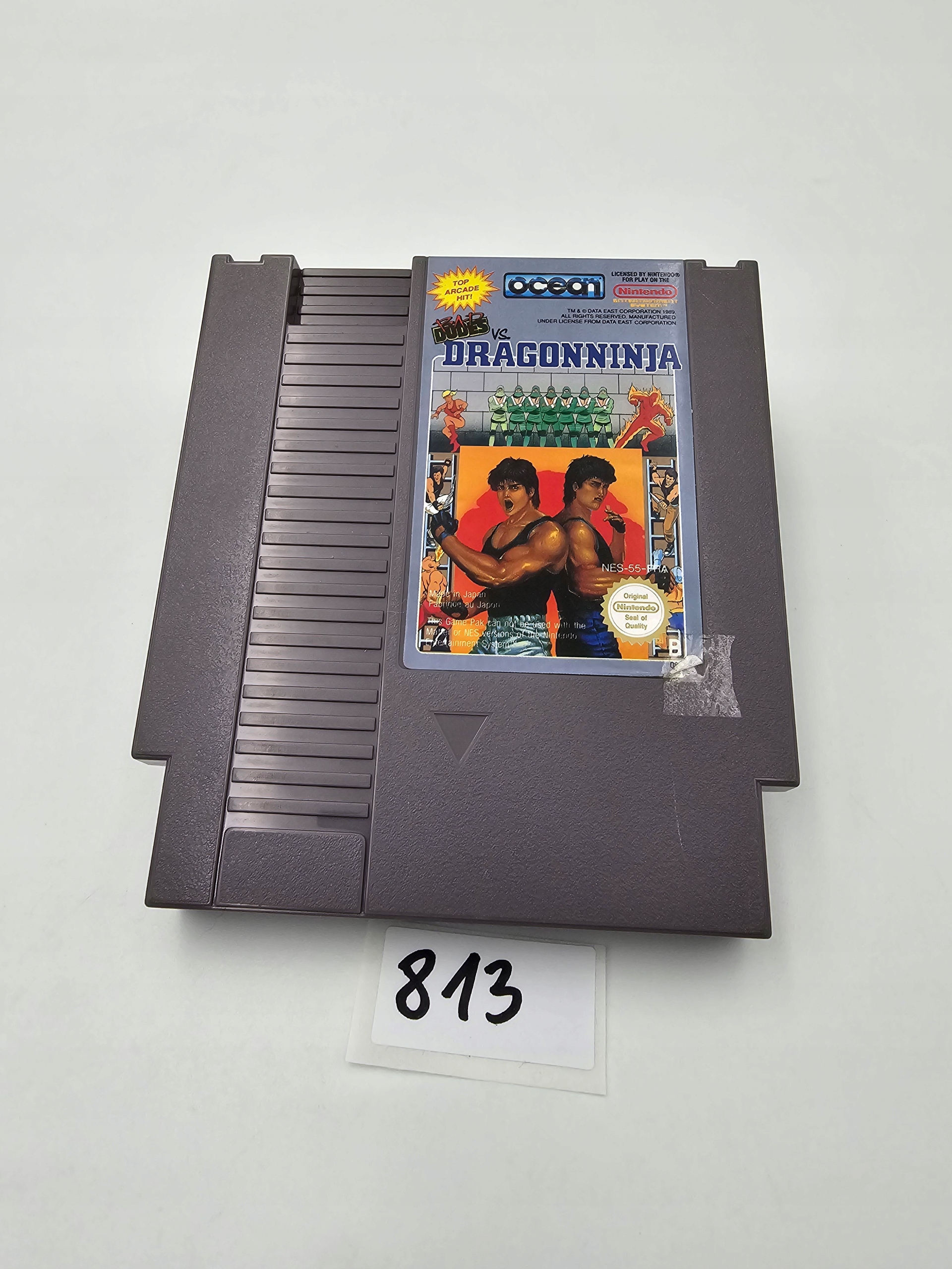 NINTENDO NES BAD DUDES VS DRAGON NINJA ORYGINAŁ Platforma Nintendo NES