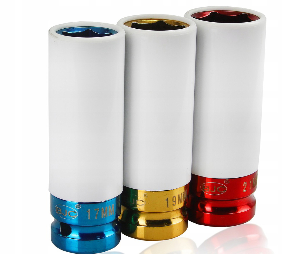 ZESTAW NASADKI UDAROWE ALUFELG 17 19 21 MM Marka BJC