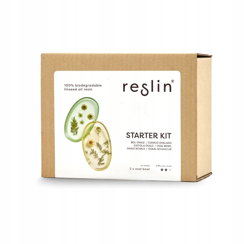 Reslin kit Intermediate, Sada na odlievanie oválnych misiek