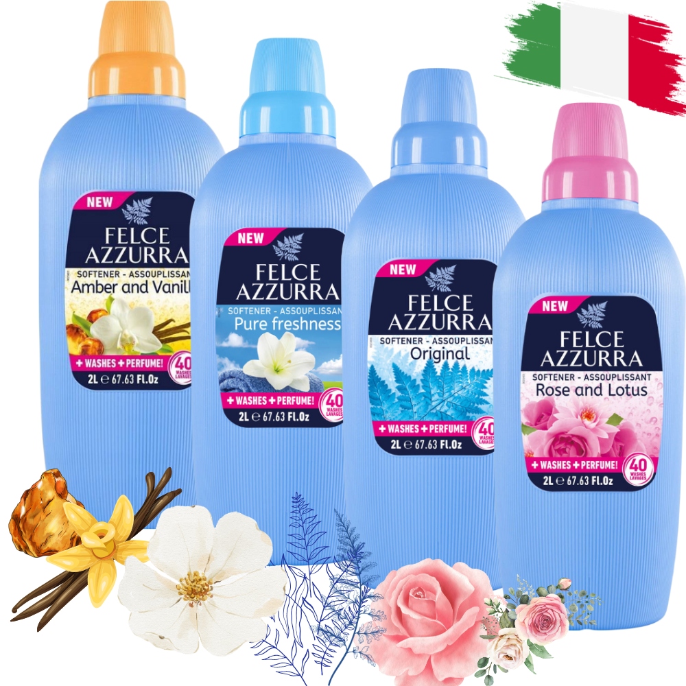 EAN_Felce Azzurra Sada italských oplachovacích přípravků 4x2 l