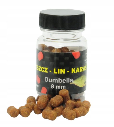 LESZCZ LIN KARAŚ DUMBELLS MCKARP 8mm SKUTECZNA