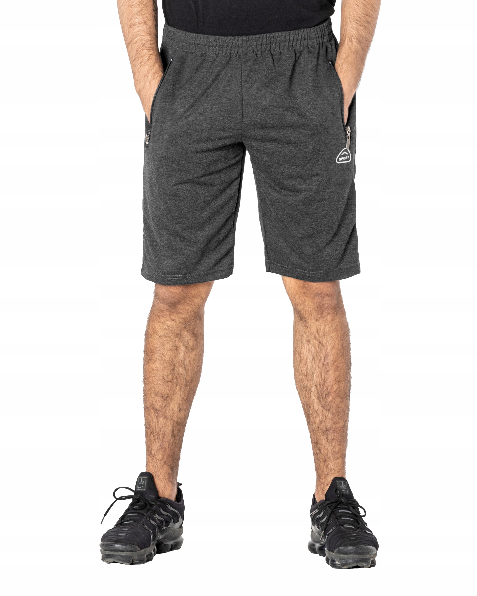 

Duże Krótkie Spodenki Dresowe Męskie 6274-3 8XL