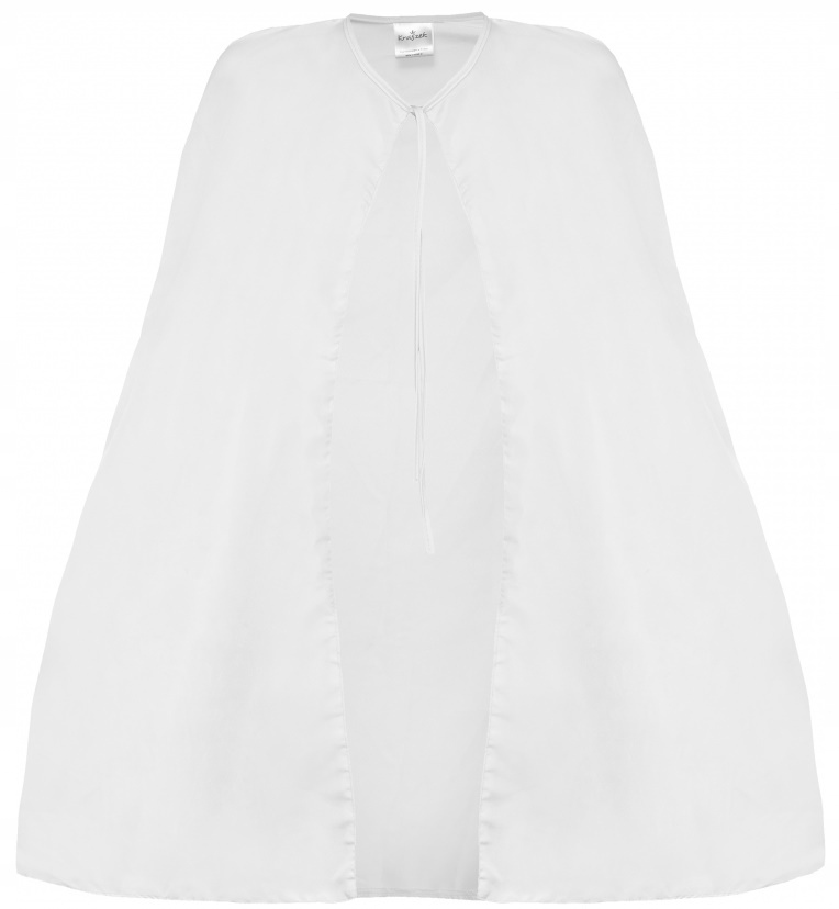 Zestaw STRÓJ Kostium Biały BOCIAN Bociek Ptak PELERYNA Biała CZAPKA Wiosna Marka PartyPro