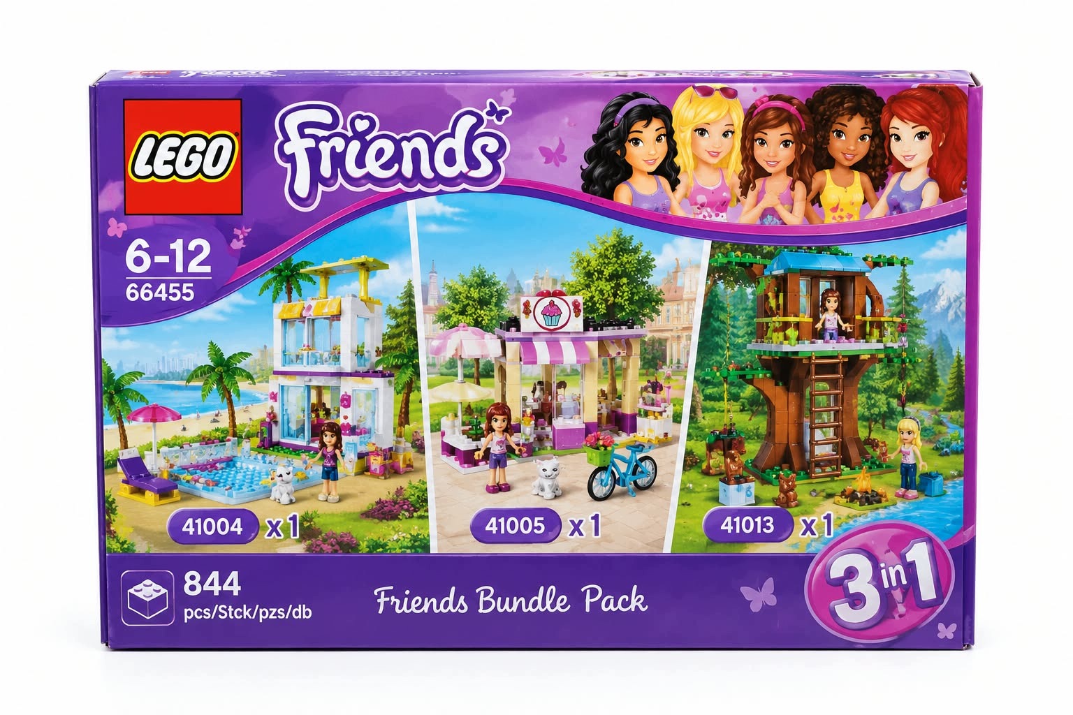 Lego Friends 66455 Friends Bundle Pack 3in1 Nowe