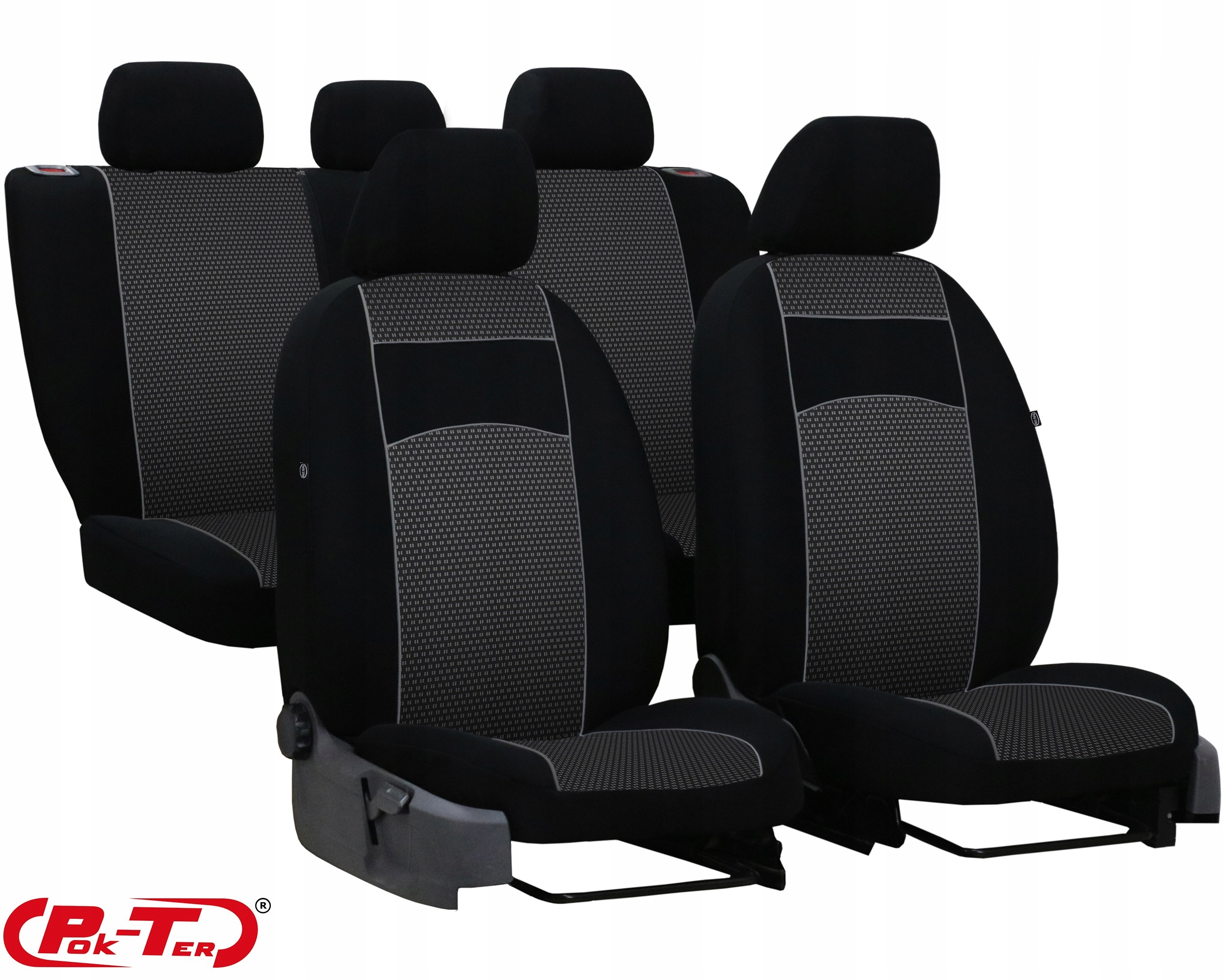 KIA PICANTO 3 FL POKROWCE SAMOCHODOWE MIAROWE VIP Przeznaczenie komplet siedzeń