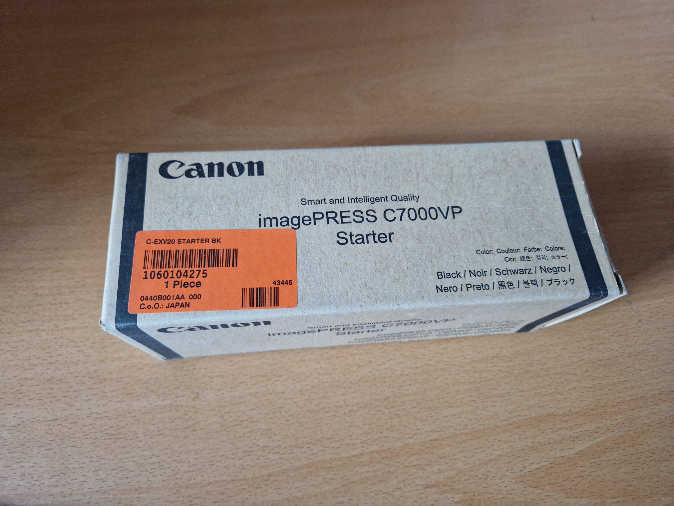 Vývojář Canon C-EXV20 do C6000 C6010 C7000 C7010 Black Originál