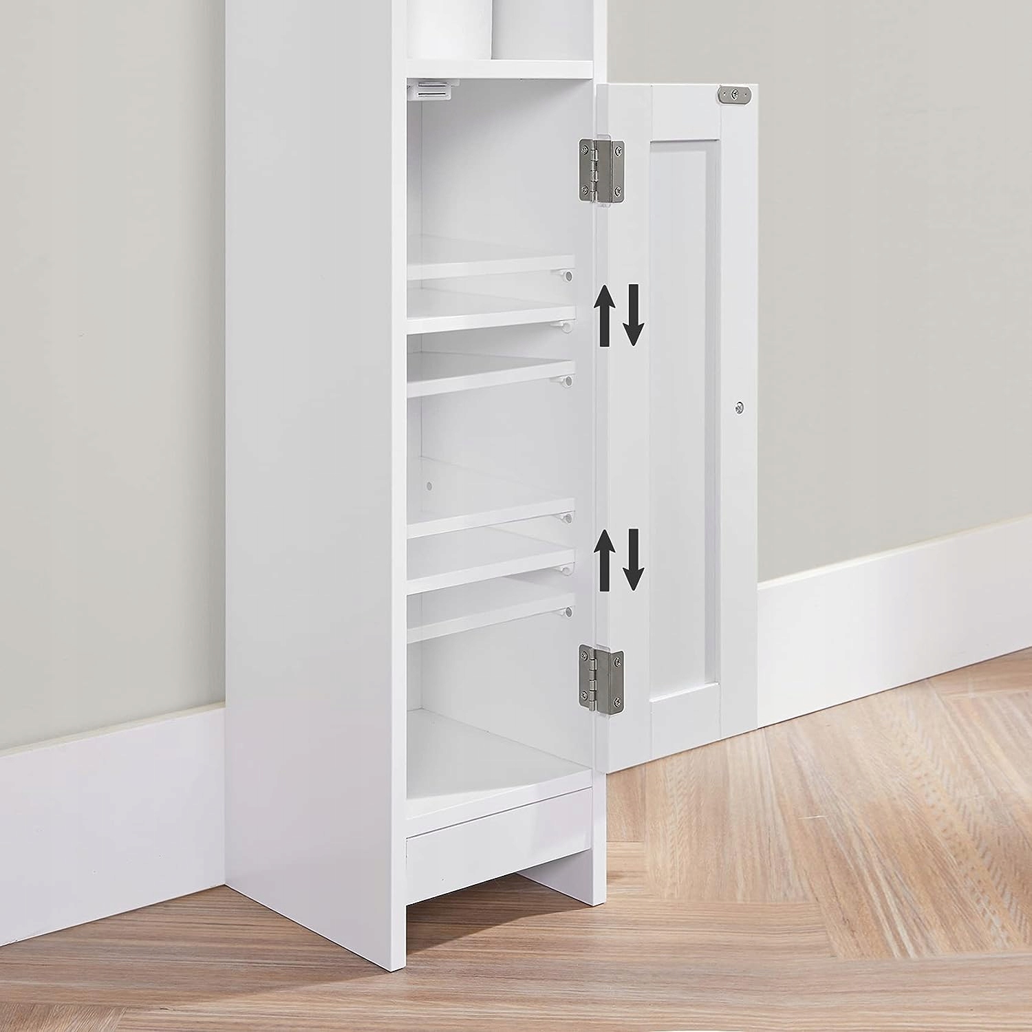 Szafka Łazienkowa Wąska Regał Słupek Głębokość mebla 20 cm