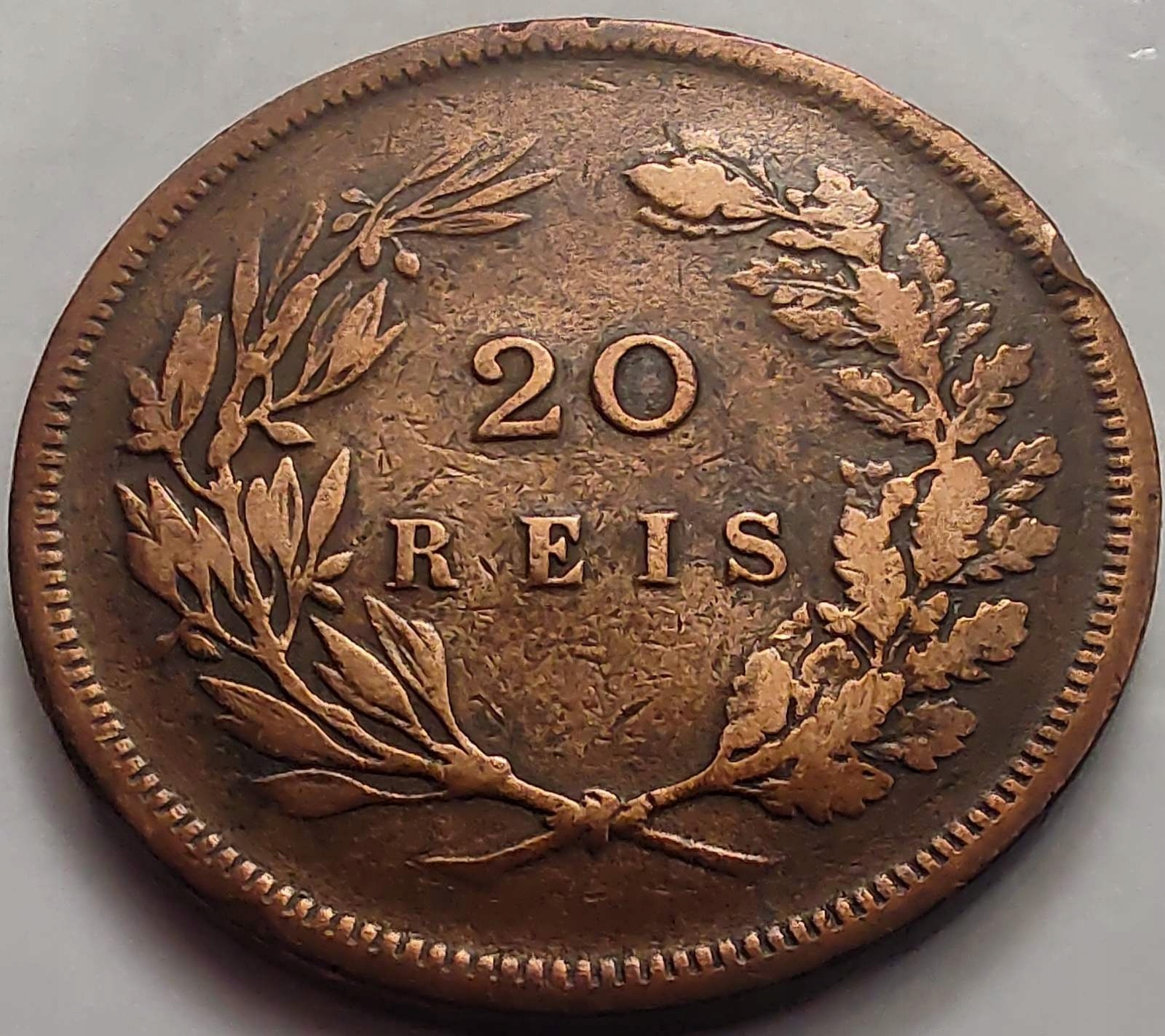 1994 - Portugalia 20 realów, 1892